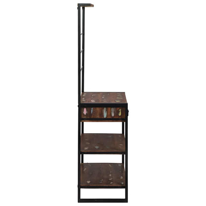 Küchenregal Mehrfarbig 80 x 40 x 160 cm Massivholz Altholz