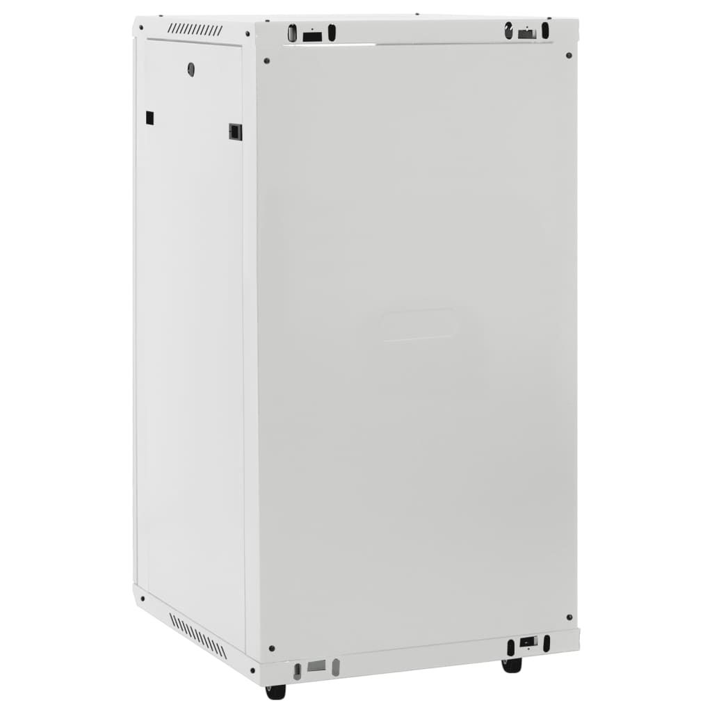 22U Netzwerkschrank 19" IP20 Grau 60x60x120 cm