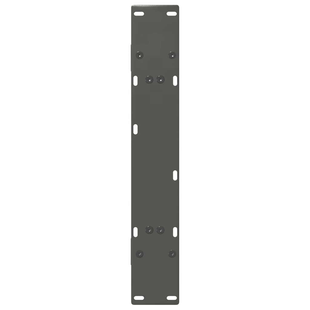 Couchtischbeine A-Form 2 Stk. Anthrazit 70x(72-73) cm Stahl