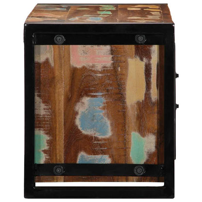 TV-Schrank 80x30x35 cm Massivholz Altholz