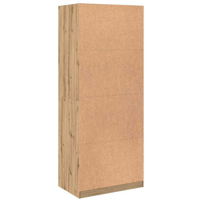 Kleiderschrank Artisan-Eiche 80x50x200 cm Holzwerkstoff