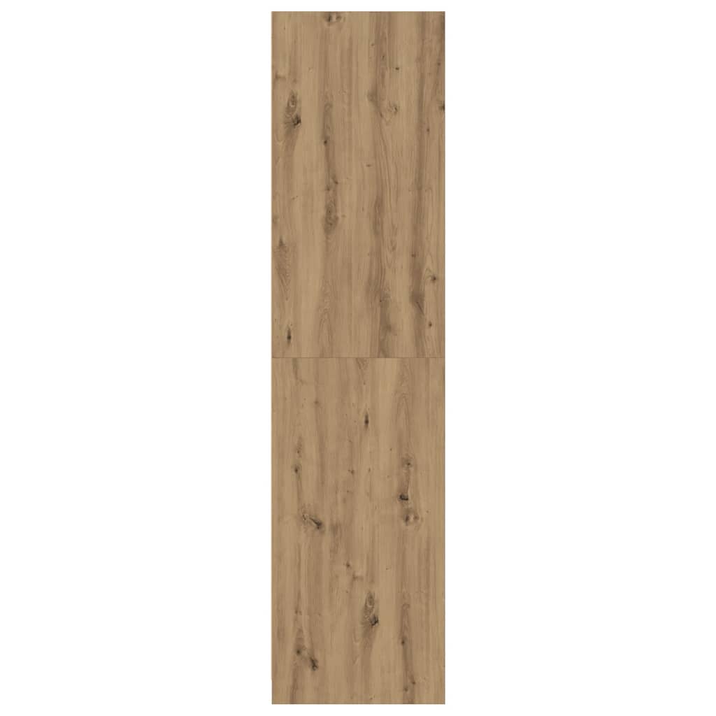 Kleiderschrank Artisan-Eiche 100x50x200 cm Holzwerkstoff