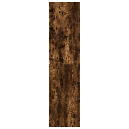 Kleiderschrank Räuchereiche 80x50x200 cm Holzwerkstoffs