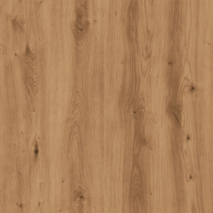 Eck-Bücherregal 4 Etagen Artisan-Eiche 85x85x140 Holzwerkstoff