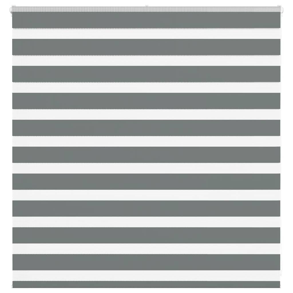 Zebrarollo Dunkelgrau 140x100 cm Stoffbreite 135,9 cm Polyester