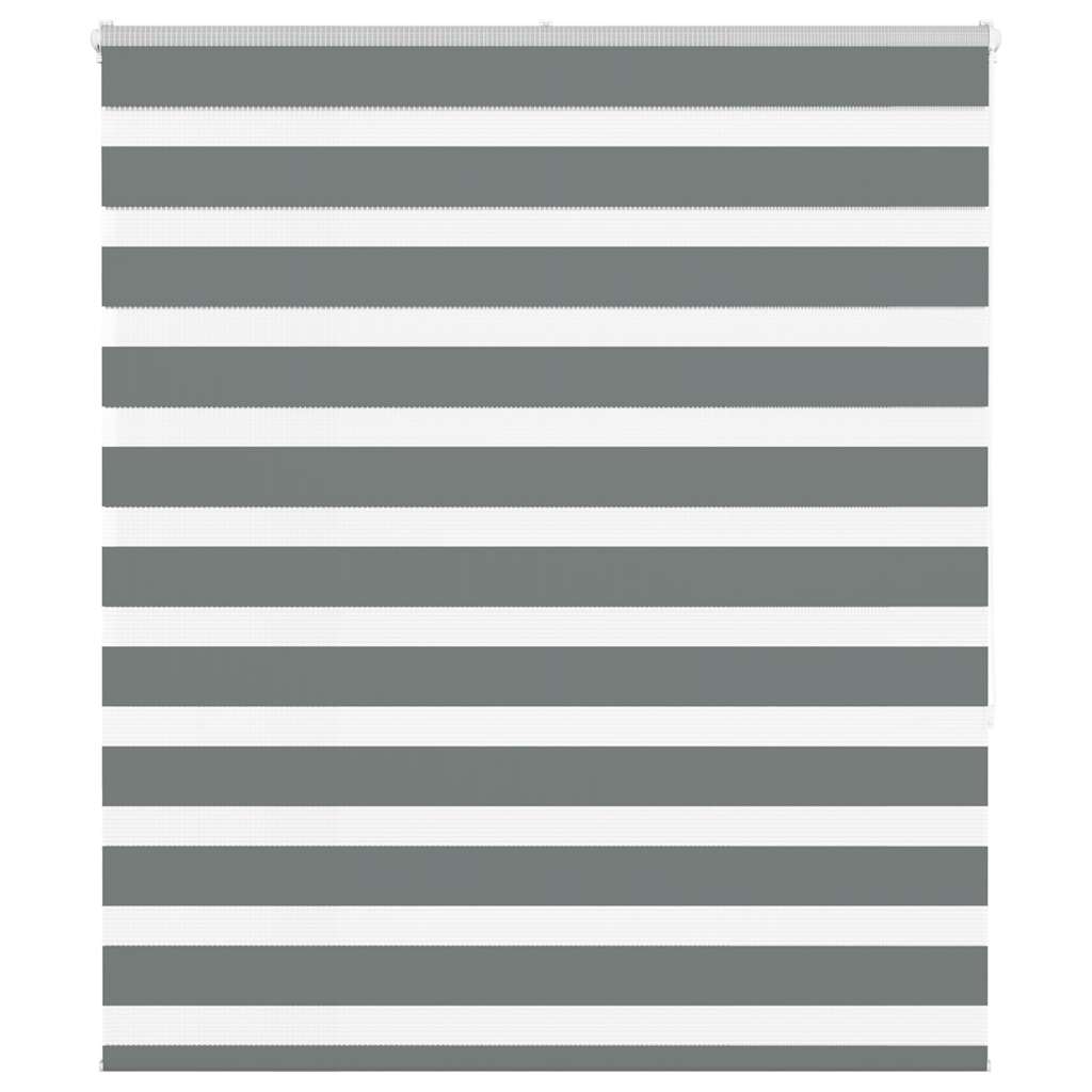 Zebrarollo Dunkelgrau 135x150 cm Stoffbreite 130,9 cm Polyester