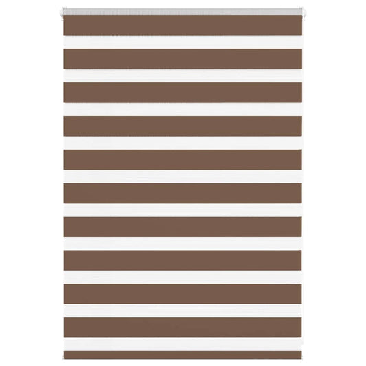 Zebrarollo Braun 110x100 cm Stoffbreite 105,9 cm Polyester