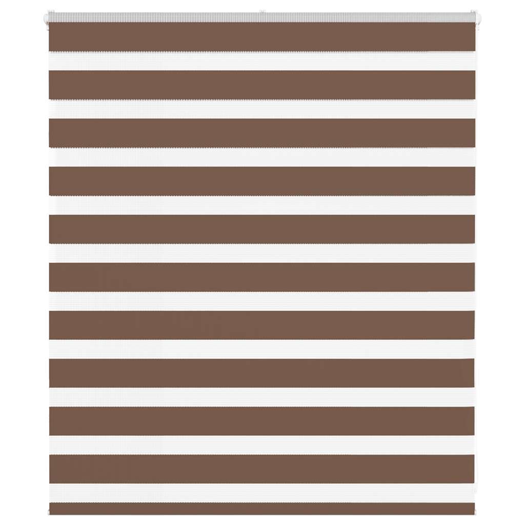 Zebrarollo Braun 130x100 cm Stoffbreite 125,9 cm Polyester