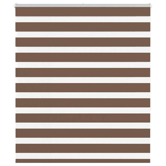 Zebrarollo Braun 125x150 cm Stoffbreite 120,9 cm Polyester