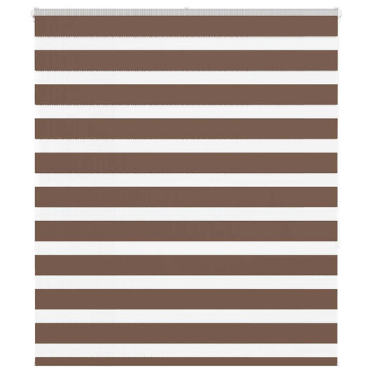 Zebrarollo Braun 135x150 cm Stoffbreite 130,9 cm Polyester