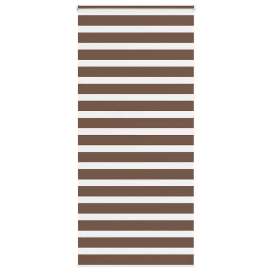 Zebrarollo Braun 115x200 cm Stoffbreite 110,9 cm Polyester