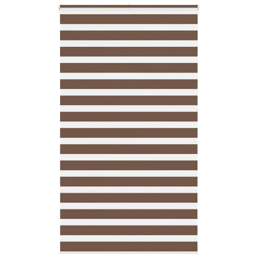 Zebrarollo Braun 135x230 cm Stoffbreite 130,9 cm Polyester