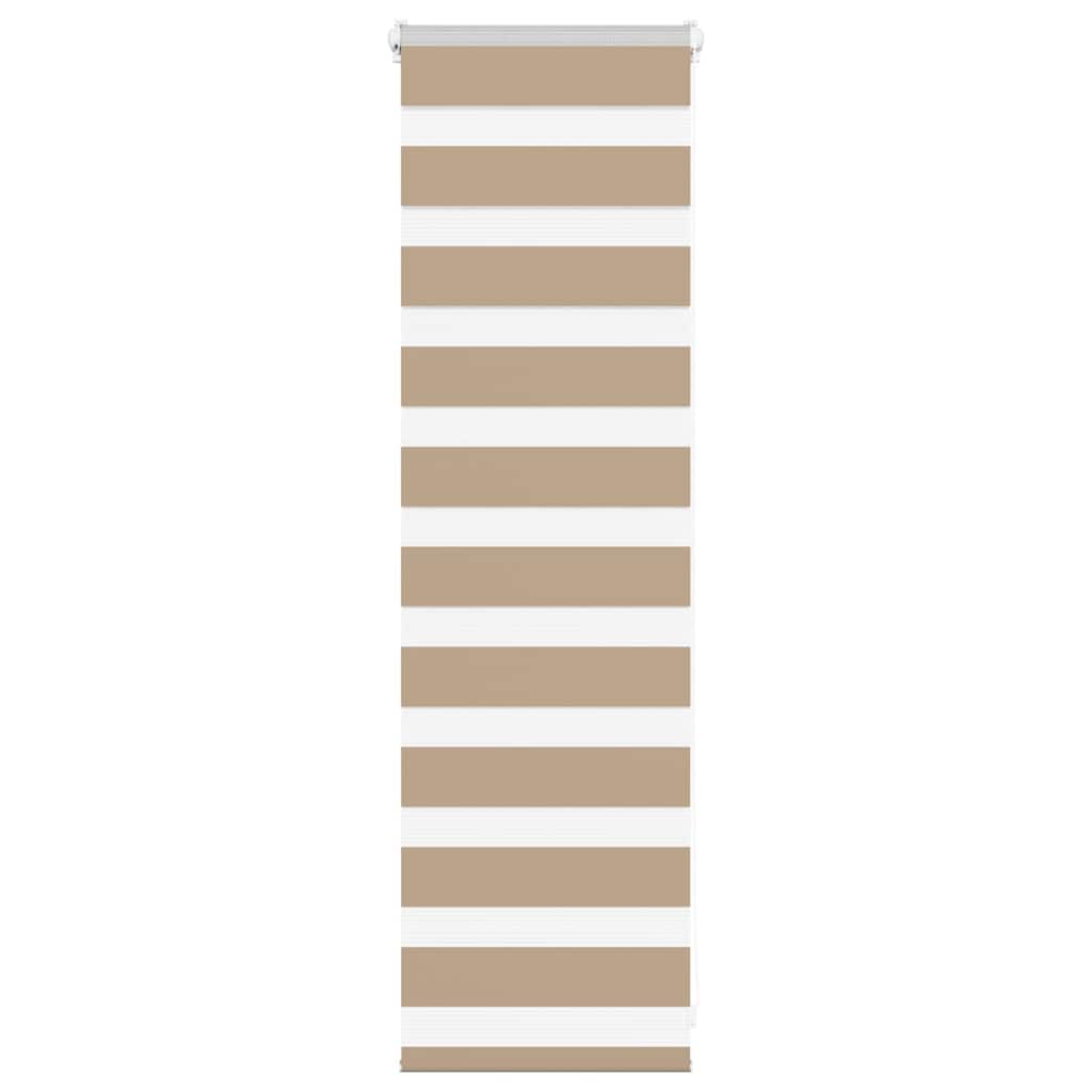 Zebrarollo Sandbraun 45x100 cm Stoffbreite 40,9 cm Polyester