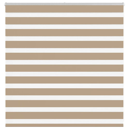 Zebrarollo Sandbraun 145x100 cm Stoffbreite 140,9 cm Polyester