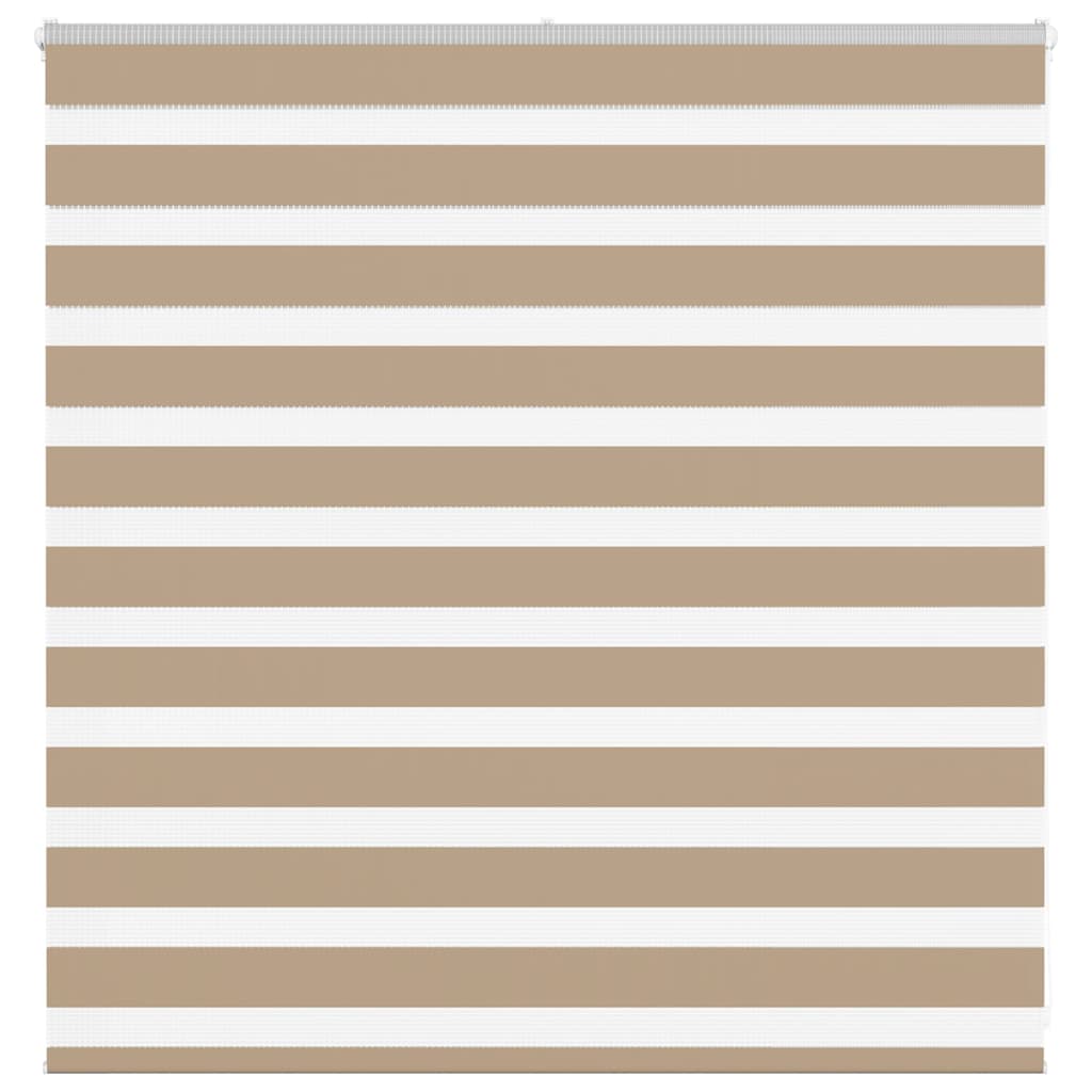 Zebrarollo Sandbraun 150x100 cm Stoffbreite 145,9 cm Polyester