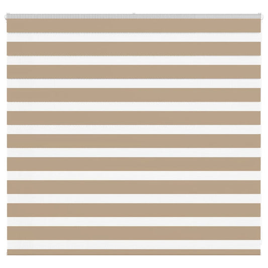 Zebrarollo Sandbraun 165x100 cm Stoffbreite 160,9 cm Polyester