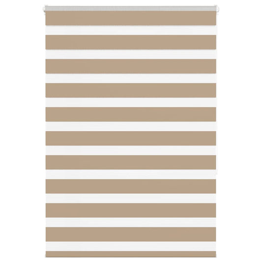 Zebrarollo Sandbraun 105x150 cm Stoffbreite 100,9 cm Polyester
