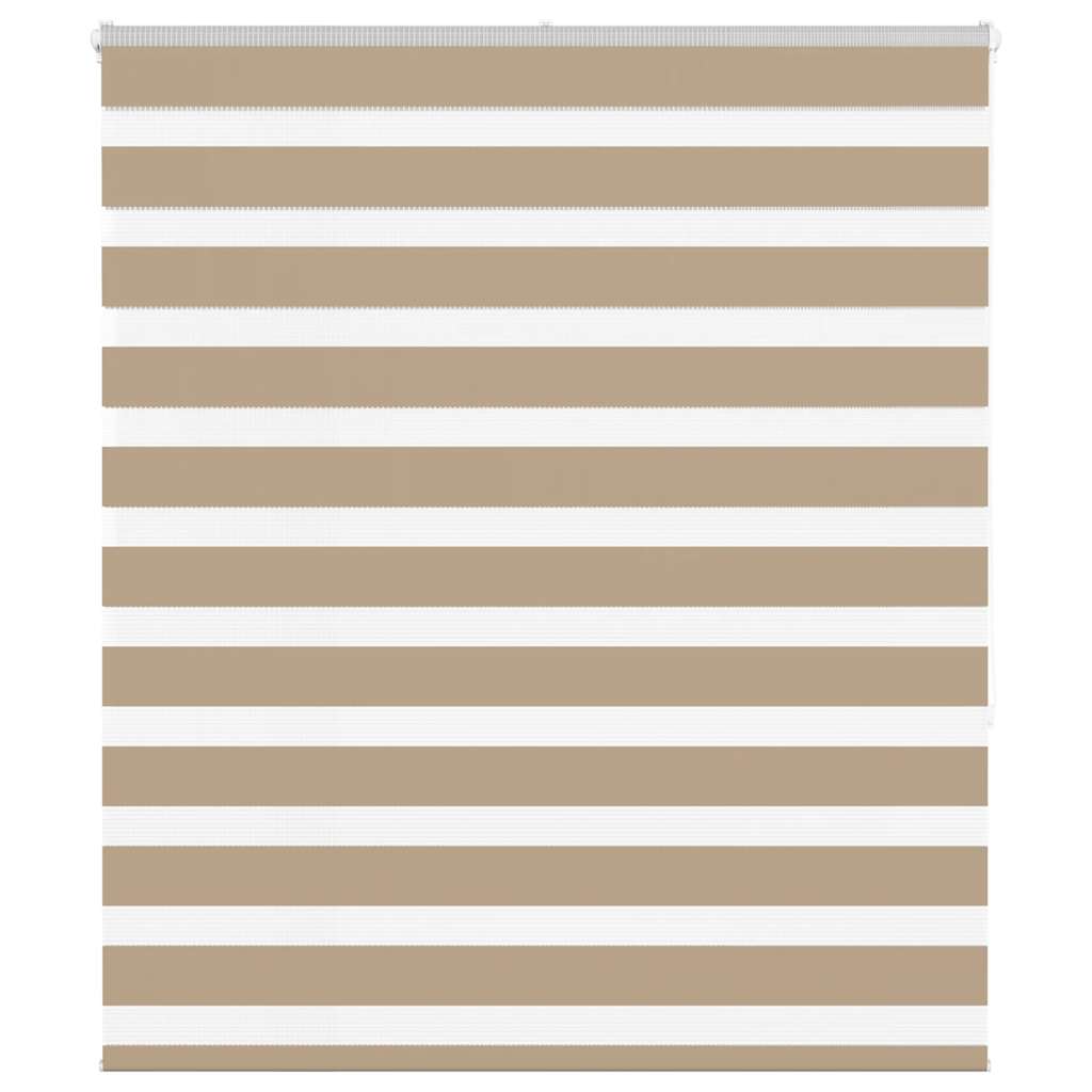 Zebrarollo Sandbraun 125x150 cm Stoffbreite 120,9 cm Polyester