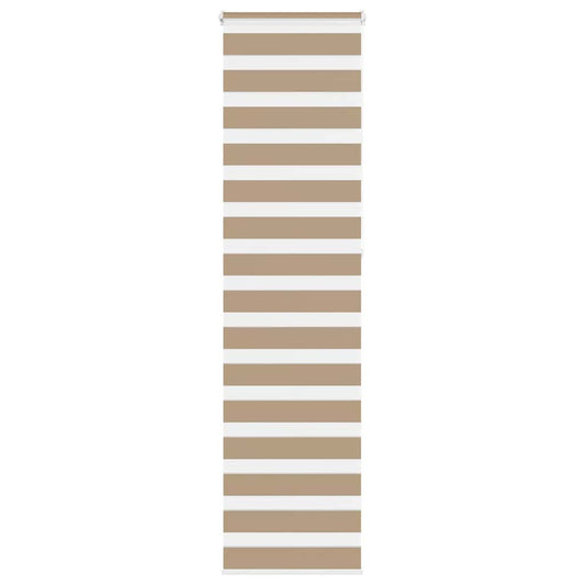 Zebrarollo Sandbraun 55x230 cm Stoffbreite 50,9 cm Polyester