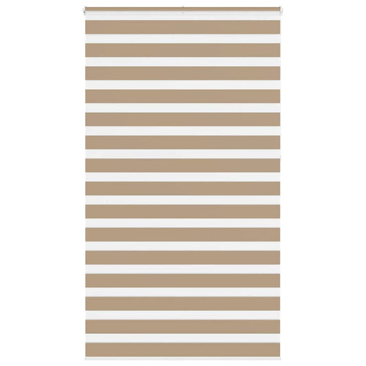 Zebrarollo Sandbraun 135x230 cm Stoffbreite 130,9 cm Polyester