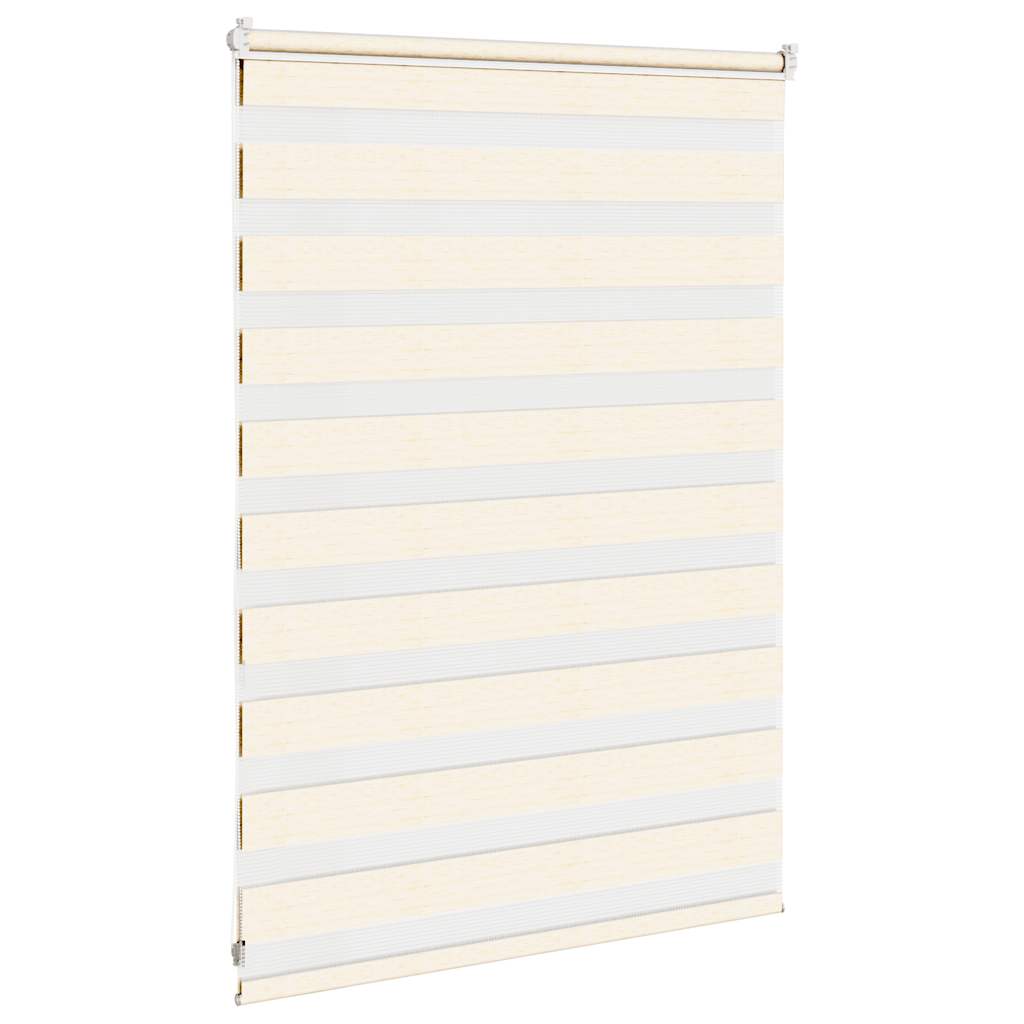 Zebrarollo Marmorbeige 95x100 cm Stoffbreite 90,9 cm Polyester