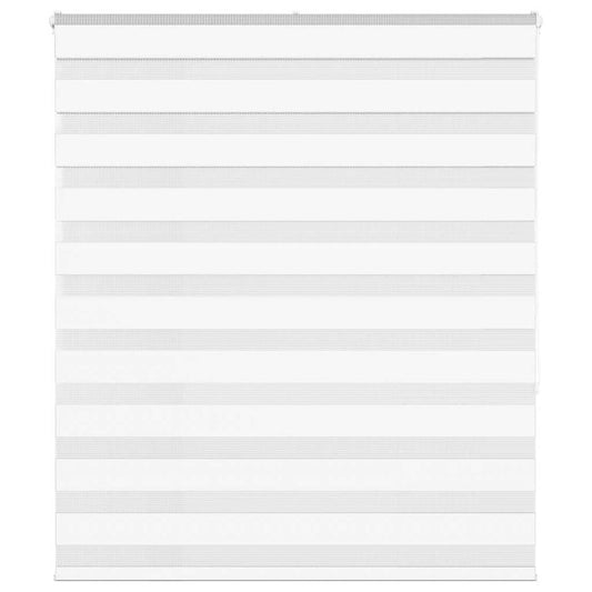 Zebrarollo Weiß 125x150 cm Stoffbreite 120,9 cm Polyester