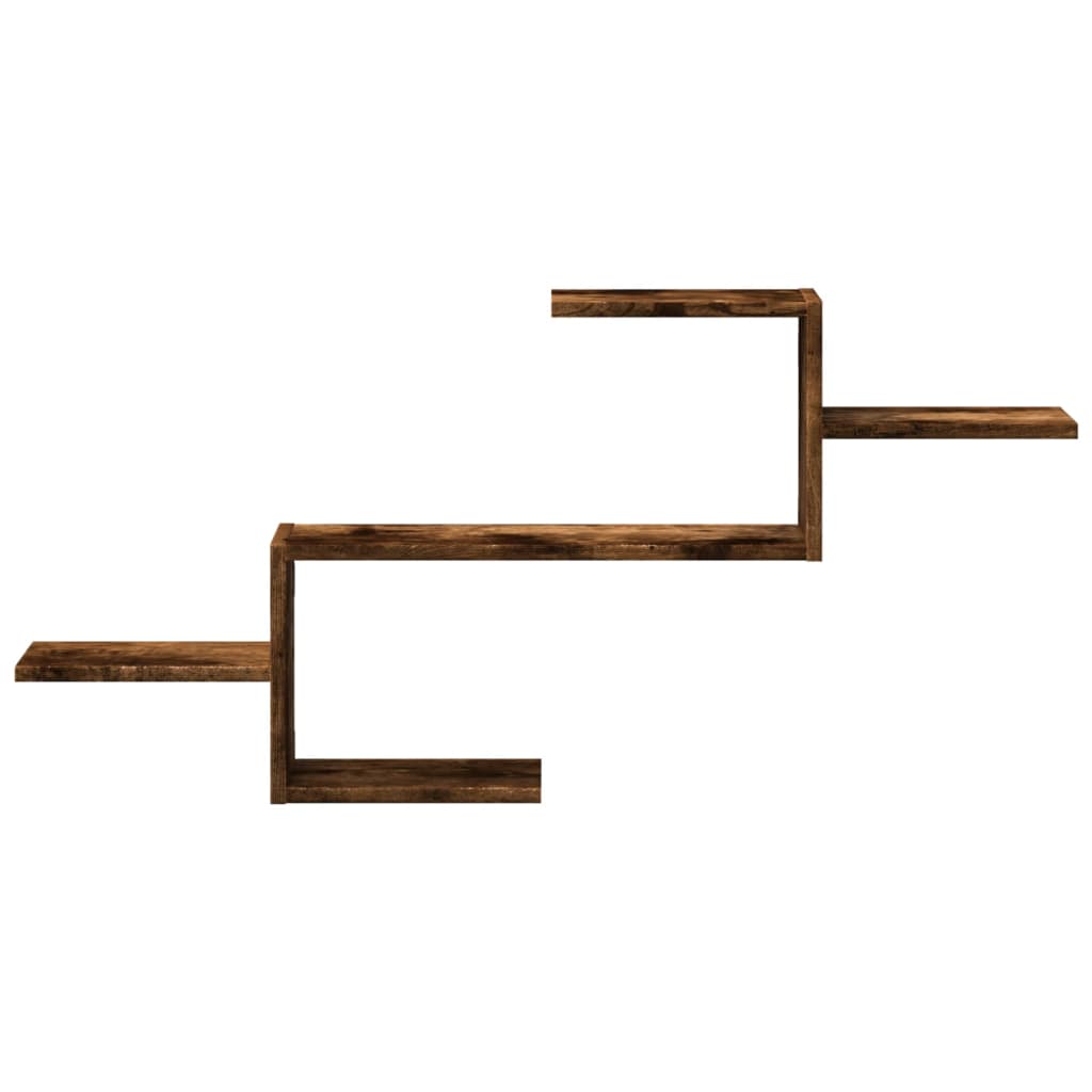 Wandregal Räuchereiche 104x15x49 cm Holzwerkstoff