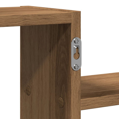 Wandregal Artisan-Eiche 104x15x49 cm Holzwerkstoff