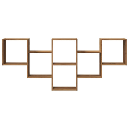 Wandregal Artisan-Eiche 159x18x66 cm Holzwerkstoff