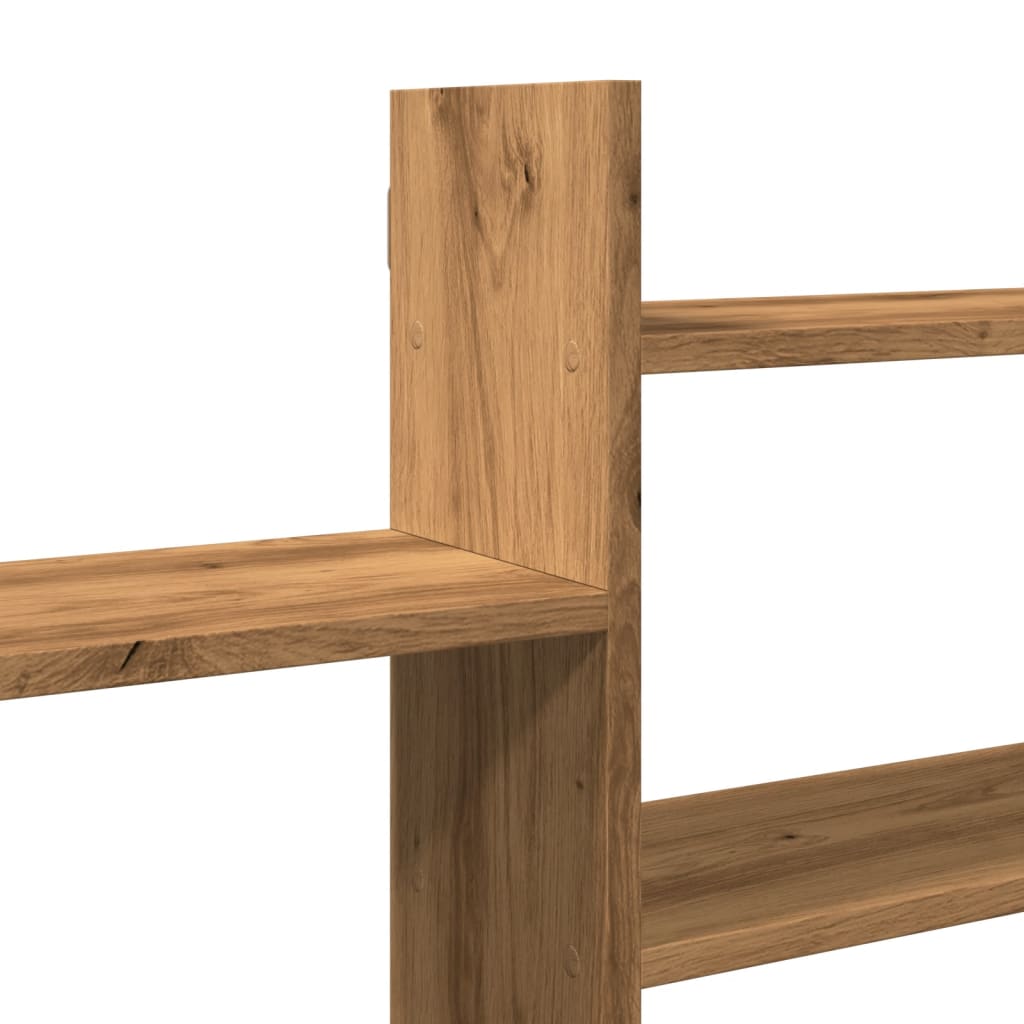 Wandregal Artisan-Eiche 167,5x18x68 cm Holzwerkstoff