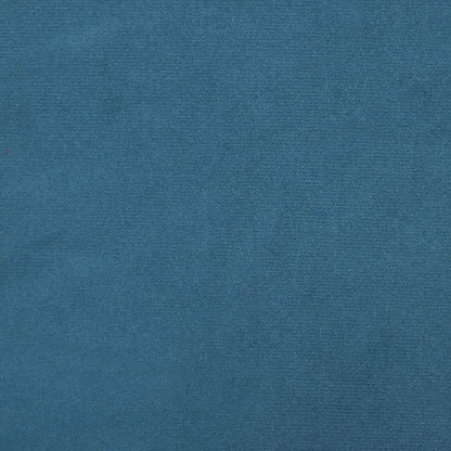 Schaukelstuhl mit Hocker Blauer Samt