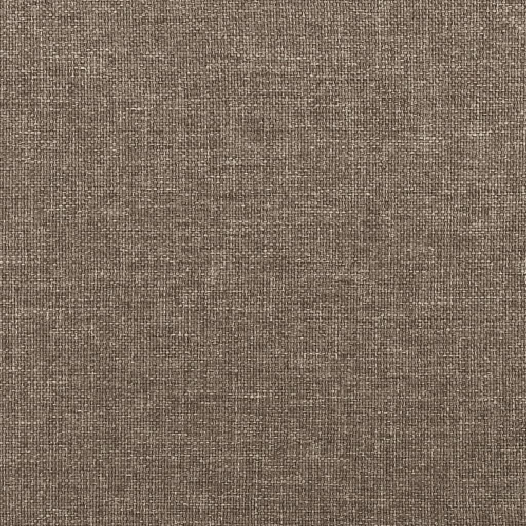 Taschenfederkernmatratze für Kinder Taupe 80x160 cm Stoff