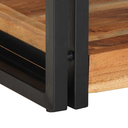 Nachttisch Braun 40 x 35 x 50 cm Massivholz Akazie