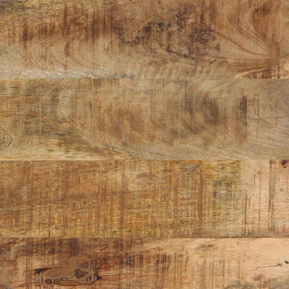 Nachttische 2 Stk. 40x40x50 cm Raues Massivholz Mango