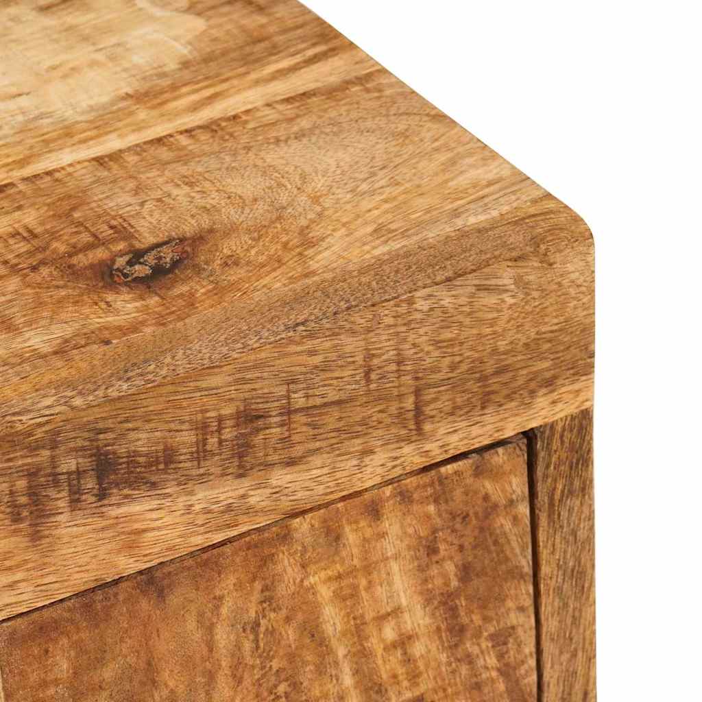 Nachttisch Braun 35 x 33 x 48 cm Massives Mango-Holz
