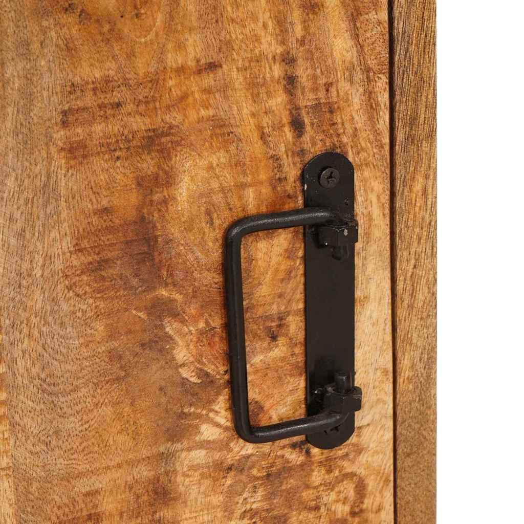 Nachttisch Braun 35 x 33 x 48 cm Massives Mango-Holz