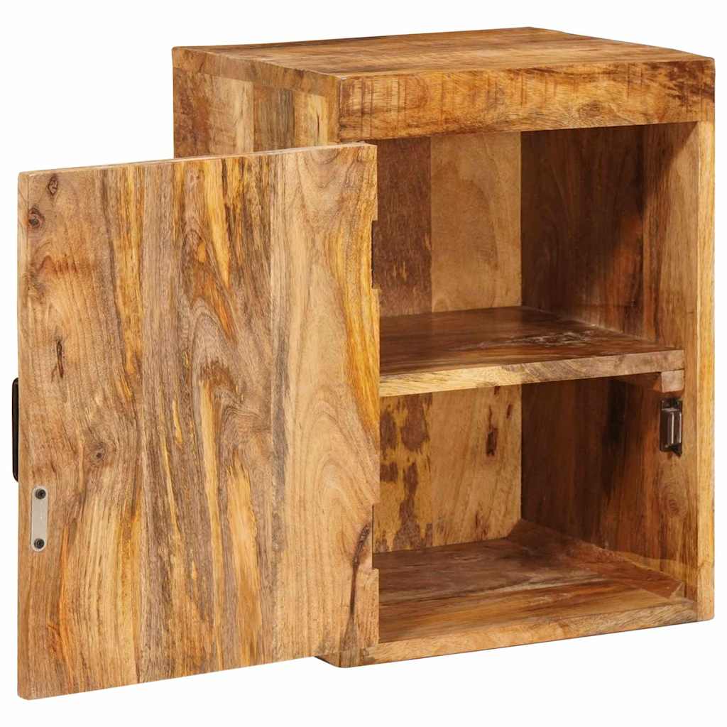 Nachttisch Braun 35 x 33 x 48 cm Massives Mango-Holz