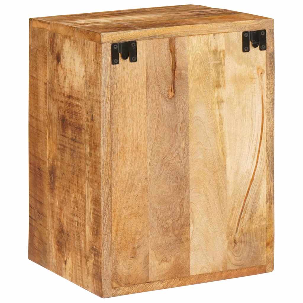 Nachttisch Braun 35 x 33 x 48 cm Massives Mango-Holz
