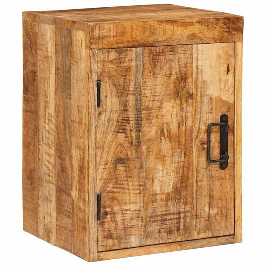 Nachttisch 2 pcs Braun 35 x 33 x 48 cm Massives Mango-Holz