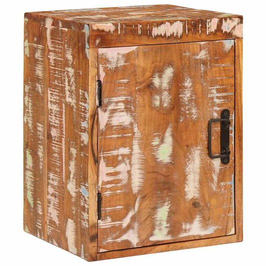 Nachttisch 2 pcs Braun 35 x 33 x 48 cm Massivholz recycelt