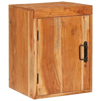 Nachttisch Braun 35 x 33 x 48 cm Massivholz Akazie