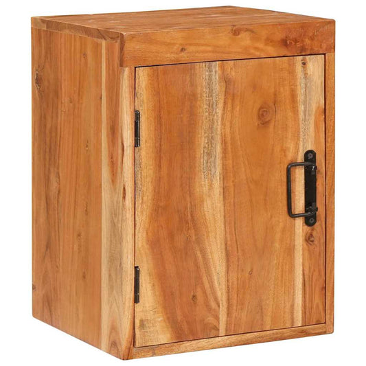 Nachttisch Braun 35 x 33 x 48 cm Massivholz Akazie