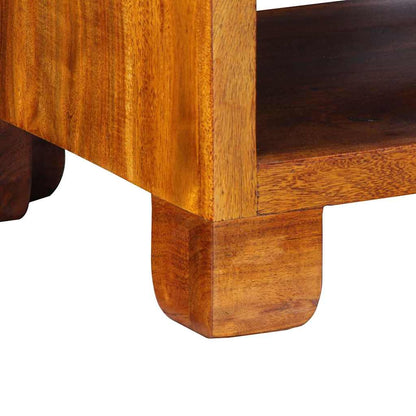 Sideboard Honigbraun 40 x 35 x 45 cm Massivholz Akazie