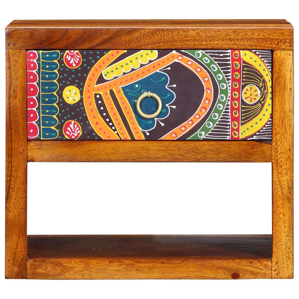 Nachttisch 2 pcs Braun 40 x 35 x 35 cm Akazie Massivholz