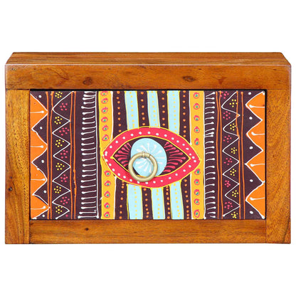 Nachttisch 2 pcs Braun 35 x 30 x 22 cm Akazie Massivholz