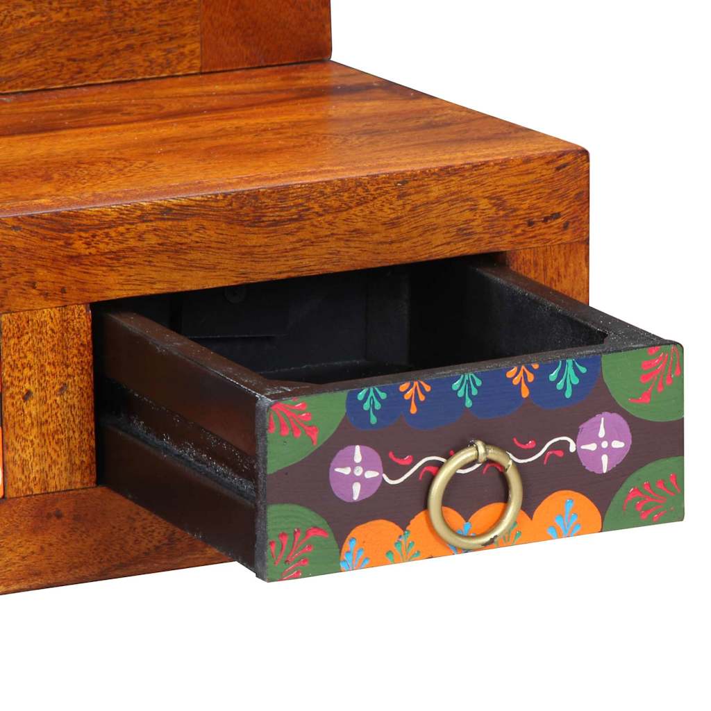 Wandschrank Braun 40 x 20 x 50 cm Massivholz Akazie