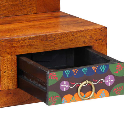 Wandschrank Braun 40 x 20 x 50 cm Massivholz Akazie