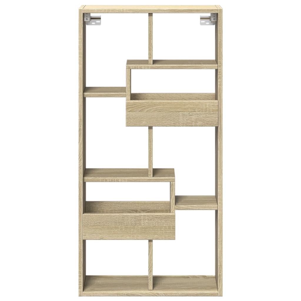 Wandschrank Sonoma-Eiche 50x15x100 cm Holzwerkstoff