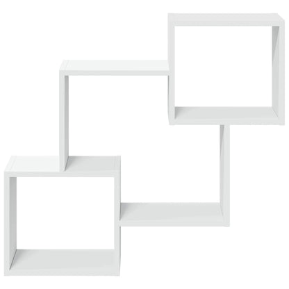 Wandschrank 78x18x71 cm Weiß Holzwerkstoff