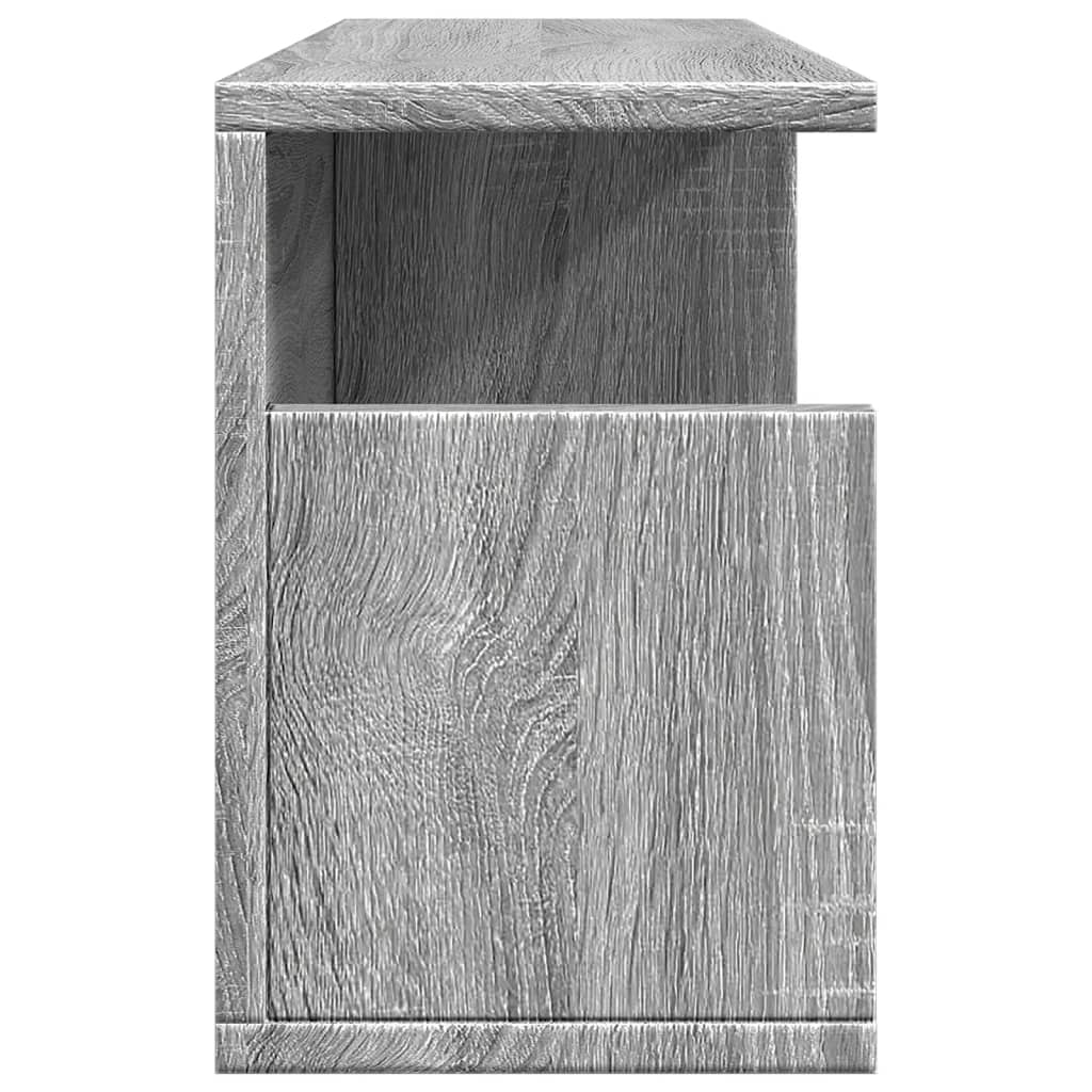 Wandschrank 60x20x30 cm Grau Sonoma Holzwerkstoff